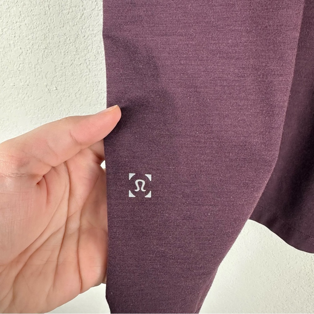 Lululemon Men’s Purple Short Sleeve 3 Button Collar Polo Shirt Size XXL - Picture 3 of 4